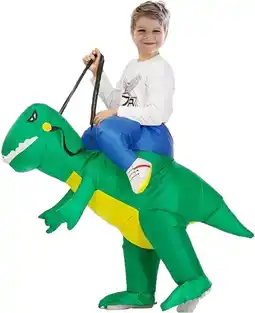 Toymate Wonder Co. Dreamers Inflatable Dino Costume Ages 3-12 yrs offer
