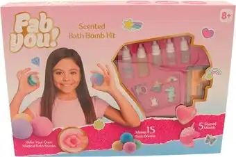 Toymate Fab You! Scented Bath Bomb Kit offer