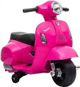 Toymate Vespa Scooter 6V Ride-On Pink offer