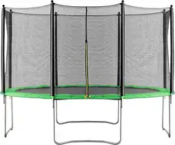 Toymate Skyfly 12ft T-Series Trampoline with Enclosure offer