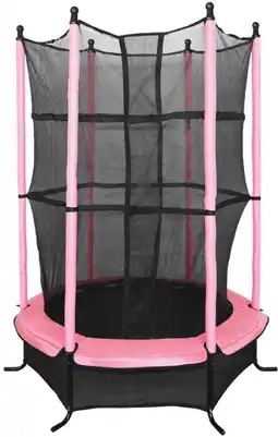 Toymate Skyfly 4.5ft Mini Trampoline Pink offer