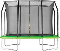 Toymate Skyfly 11ft Rectangle Trampoline With Enclosure offer