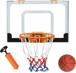 Toymate Sphere Mini Basketball Board Hoop with Ball & Pump offer