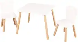 Toymate Wonder Co. Play Wooden Table & 2 Chairs offer
