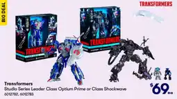 BIG W Transformers offer