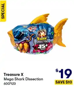 BIG W Treasure X Mega Shark Dissection offer