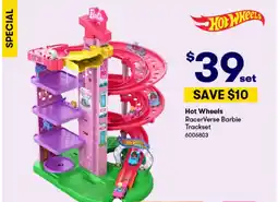 BIG W Hot Wheels RacerVerse Barbie Trackset offer