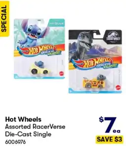 BIG W Hot Wheels Assorted RacerVerse Die-Cast Single offer