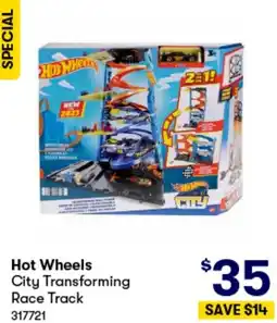 BIG W Hot Wheels City Transforming Race Track offer