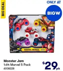 BIG W Monster Jam offer