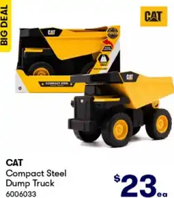 BIG W Cat compact steel dump truck offer