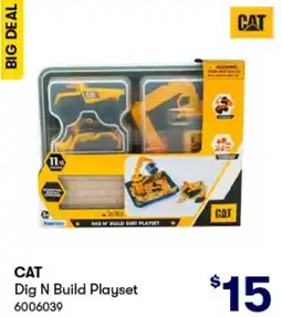 BIG W Cat dig n build playset offer