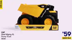BIG W Cat Steel Mighty XL Dump Truck offer