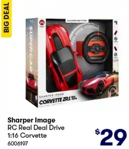 BIG W Sharper Image RC Real Deal Drive 1:16 Corvette offer