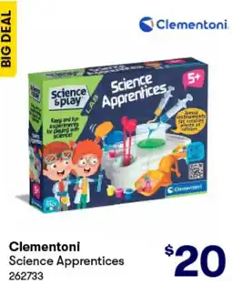 BIG W Clementoni Science Apprentices offer