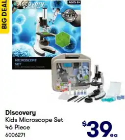 BIG W Discovery Kids Microscope Set 46 Piece offer