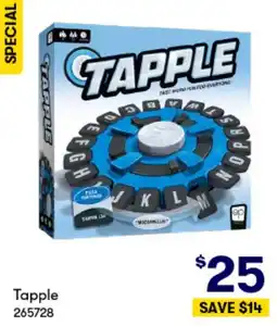 BIG W Tapple offer