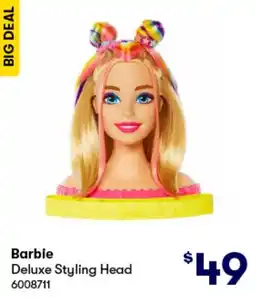 BIG W Barbie Deluxe Styling Head offer