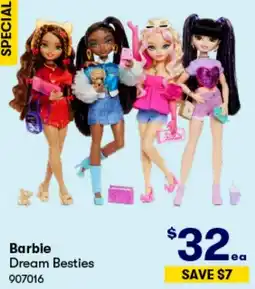 BIG W Barbie Dream Besties offer