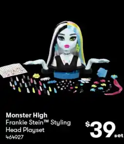 BIG W Monster High Frankie Stein Styling Head Playset offer