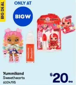 BIG W Yummiland Sweethearts offer
