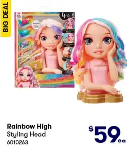 BIG W Rainbow High Styling Head offer