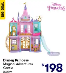 BIG W Disney Princess Magical Adventures Castle offer