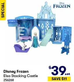 BIG W Disney Frozen Elsa Stacking Castle offer