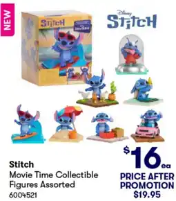 BIG W Stitch Movie Time Collectible Figures Assorted offer