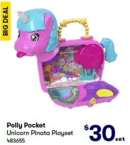 BIG W Polly Pocket Unicorn Pinata Playset offer