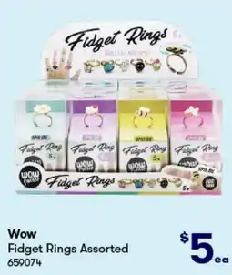 BIG W Wow Fidget Rings Assorted offer