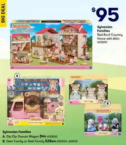 BIG W Sylvanian Families Red Roof Country Home with Attic offer