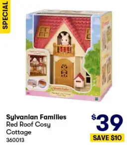 BIG W Sylvanian Families Red Roof Cosy Cottage offer