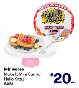 BIG W Miniverse Make It Mini Sanrio offer