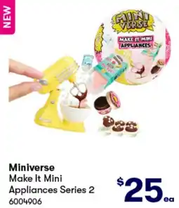 BIG W Miniverse Make It Mini Appliances Series 2 offer