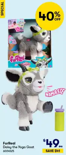 BIG W FurReal Daisy the Yoga Goat offer