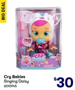 BIG W Cry Babies Singing Daisy offer