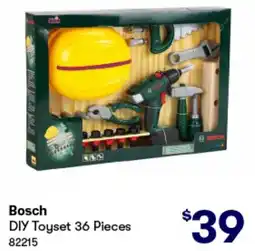 BIG W Bosch DIY Toyset 36 Pieces offer