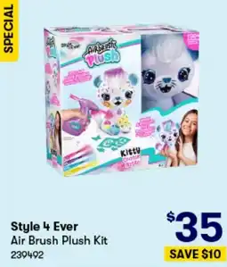 BIG W Style 4 Ever Air Brush Plush Kit offer