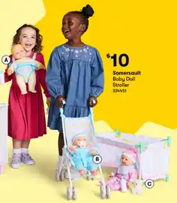BIG W Baby Doll Stroller offer