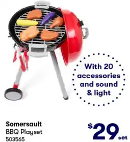 BIG W Somersault BBQ Playset offer