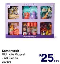 BIG W Somersault Ultimate Playset - 68 Pieces offer