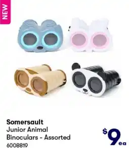 BIG W Somersault Junior Animal Binoculars - Assorted offer