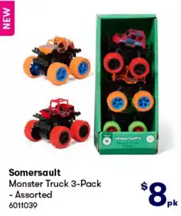 BIG W Monster Truck 3-Pack -Assorted offer