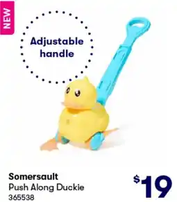 BIG W Somersault Push Along Duckie offer