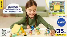 BIG W Camp Out Playset offer