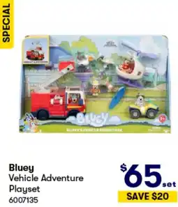 BIG W Vehicle Adventure Playset offer