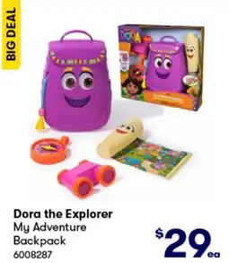BIG W Dora the Explorer My Adventure Backpack offer