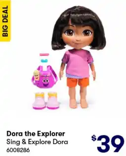 BIG W Dora the Explorer Sing & Explore Dora offer