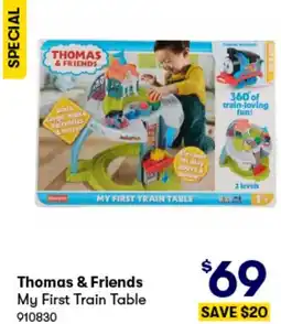 BIG W Thomas & Friends My First Train Table offer